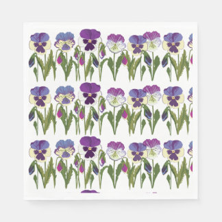 Serviette En Papier Serviette Viola