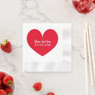 Serviette En Papier Serviettes à cocktails en conserve pour mariage ou