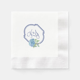 Serviette En Papier Serviettes à cocktails Hydrangea pour Kristen & Jo