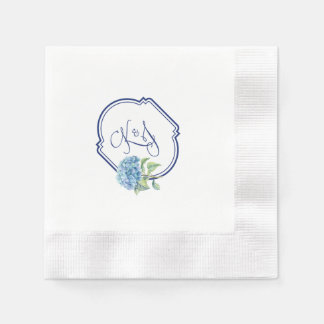 Serviette En Papier Serviettes à cocktails Hydrangea pour Kristen & Jo