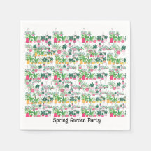 Serviettes à cocktails Spring