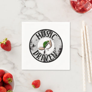 Serviette En Papier Serviettes à musique