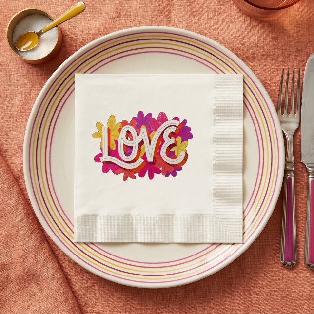 Serviette En Papier Serviettes AMOUR (Créateur téléchargé)