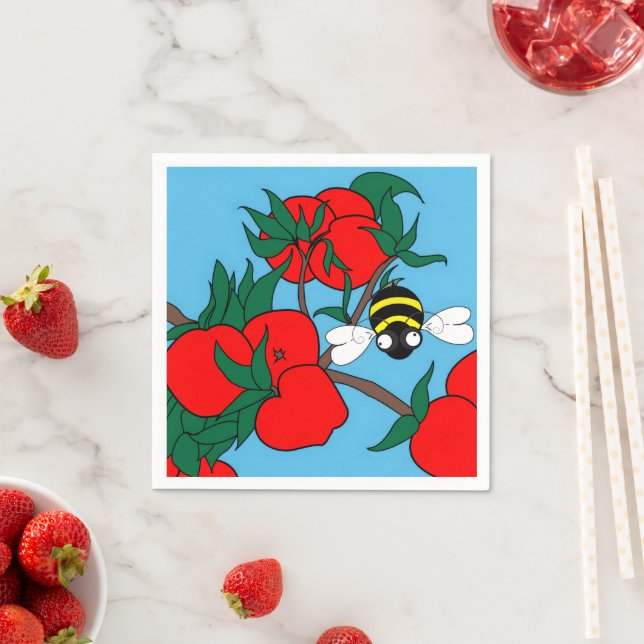 Serviette En Papier Serviettes Apple Delight (En situation)