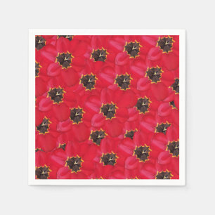 Serviette En Papier serviettes arrière - plans de tulipes