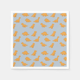 Serviette En Papier Serviettes Bleu-Gris Clair en forme de Nugget de P