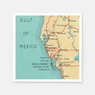 Serviette En Papier Serviettes Boca Grande Useppa Floride