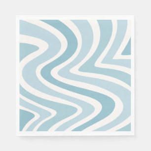 Serviette En Papier Serviettes Boho Blue Sun Party