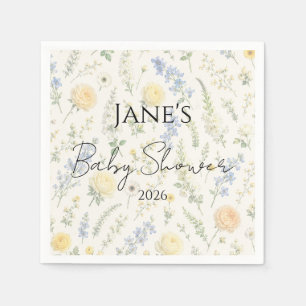 Serviette En Papier Serviettes Botaniques de Printemps