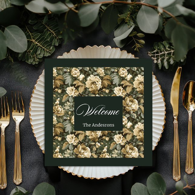 Serviette En Papier Serviettes Botaniques Sage Lux Pastel Accent de Sa (Botanical Sage Napkins Lux Pastel Dining Accent)
