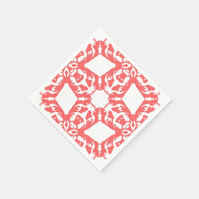 Serviette En Papier Serviettes Bouledogue Français (Coin)