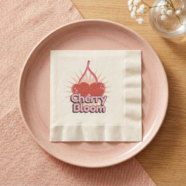 Serviette En Papier Serviettes Cherry Bloom (Créateur téléchargé)