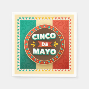 Serviette En Papier Serviettes Cinco De Mayo
