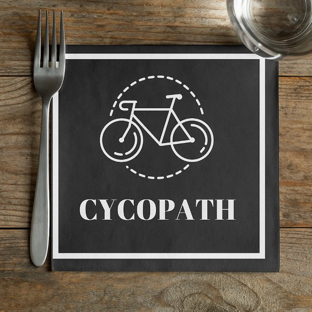 Serviette En Papier Serviettes Cycopath à vélo (Créateur téléchargé)