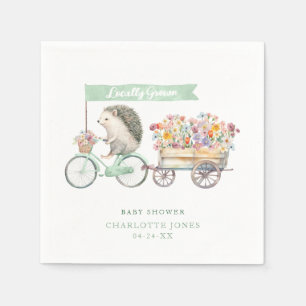 Serviette En Papier Serviettes de Baby shower cultivées localement - V