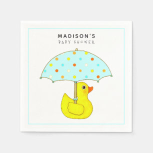 Serviette En Papier Serviettes de Baby shower personnalisées