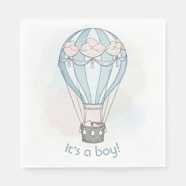 Serviette En Papier Serviettes de baby shower Whimsical (Devant)