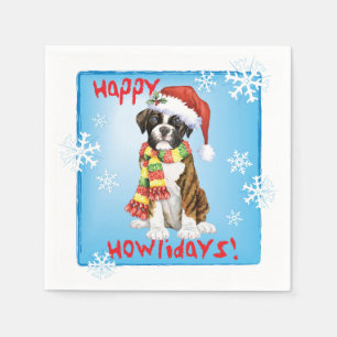 Serviette En Papier Serviettes de boîte de Noël