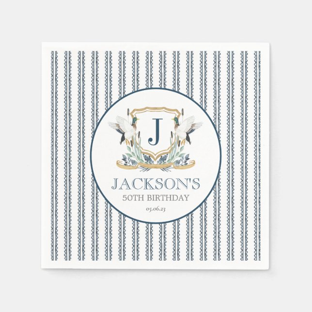 Serviette En Papier serviettes de canard, serviettes de mallard, aména (Devant)