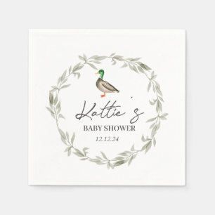 Serviette En Papier Serviettes de canard, serviettes de table Mallard