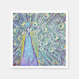 Serviette En Papier Serviettes de cocktail avec la jolie conception de