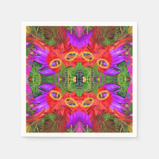 Serviette En Papier serviettes de cocktail de mardi gras