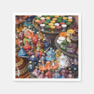 Serviette En Papier Serviettes de cocktail du Maroc Tagine