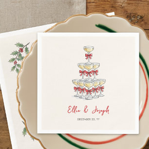 Serviette En Papier Serviettes de cocktail fantaisistes pour tour de c