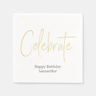 Serviette En Papier Serviettes de cocktail personnalisées