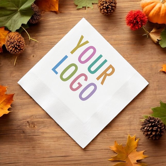 Serviette En Papier Serviettes de cocktail personnalisées avec logo im (MISOOK Napkins with Logo)