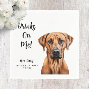 Serviette En Papier Serviettes de cocktail pour mariage d'animaux de c