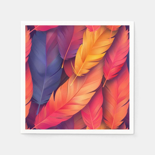 Serviette En Papier Serviettes de cocktail pour mariage rustique (Devant)