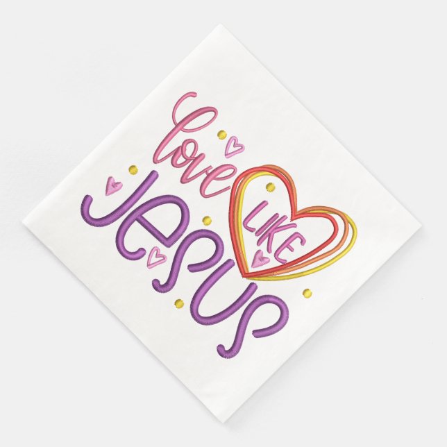 Serviette En Papier Serviettes de cocktail standard Jesus (Coin)