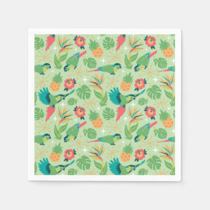 Serviette En Papier Serviettes de cocktail Tiki Parrot
