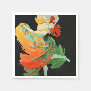 Serviette En Papier Serviettes de danseuse de cabaret