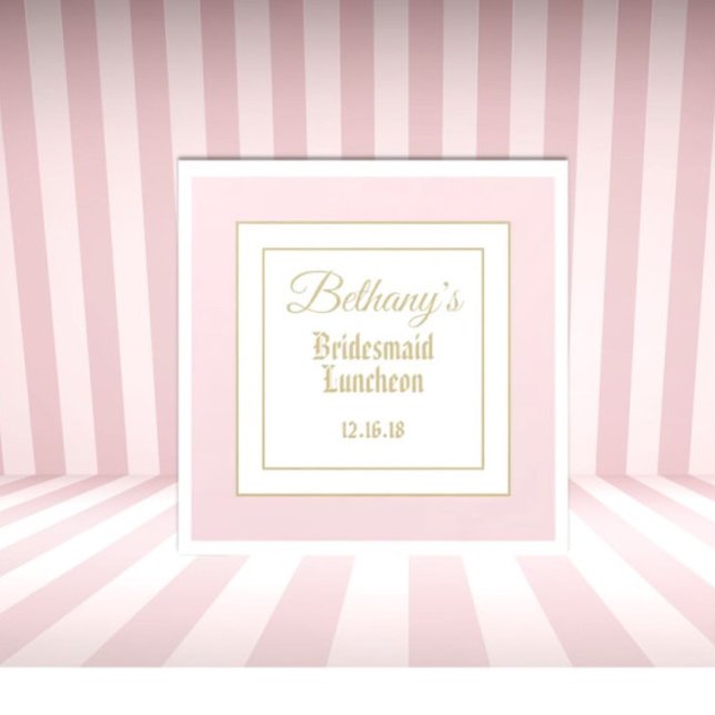 Serviette En Papier Serviettes de déjeuner de femme de ménage personna (Créateur téléchargé)