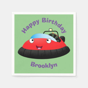 Serviette En Papier Serviettes de dessins humoristiques joyeux roux ho