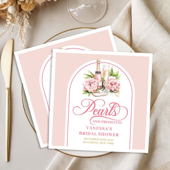 Serviette En Papier Serviettes de douche classiques aquarelle rose et  (Classic Watercolor Blush and Gold Shower Napkin)