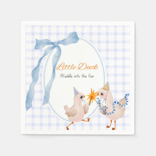Serviette En Papier Serviettes de fête Canard Chanceux