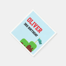 Serviettes de fête de jeu vidéo Fournitures d'anni