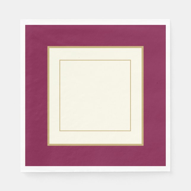 Serviette En Papier serviettes de fête en papier chine-look occasions  (Devant)