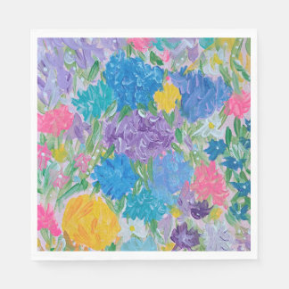Serviette En Papier Serviettes de fête Floral Majesty