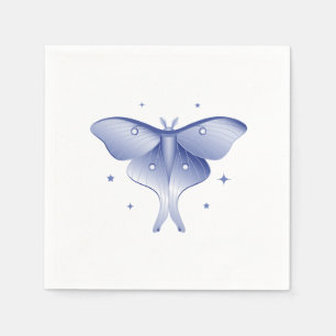 Serviette En Papier Serviettes de fête Papillon Lune
