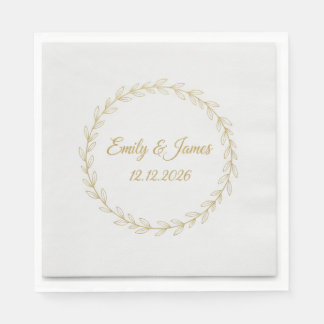 Serviette En Papier serviettes de fête personnalisées, serviettes en p