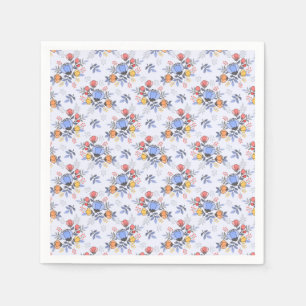 Serviette En Papier Serviettes de fleurs à main Whimsy