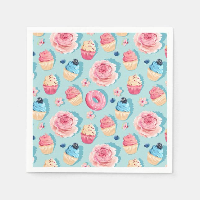 Serviette En Papier Serviettes de friandises (Devant)