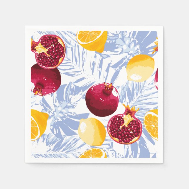 Serviette En Papier Serviettes de fruits (Devant)