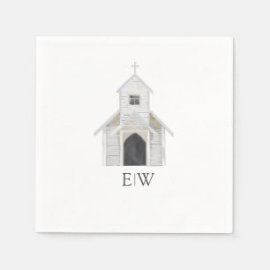 Serviette En Papier Serviettes de l'église classique