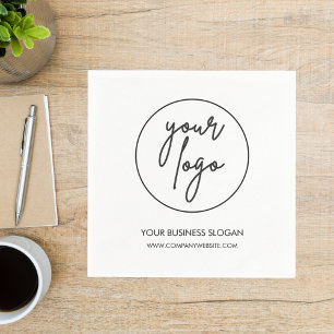 Serviette En Papier Serviettes de logo d'entreprise personnalisées mod