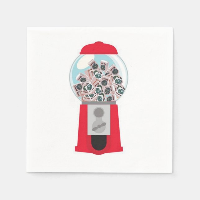 Serviette En Papier Serviettes de machine Jokerball (Devant)